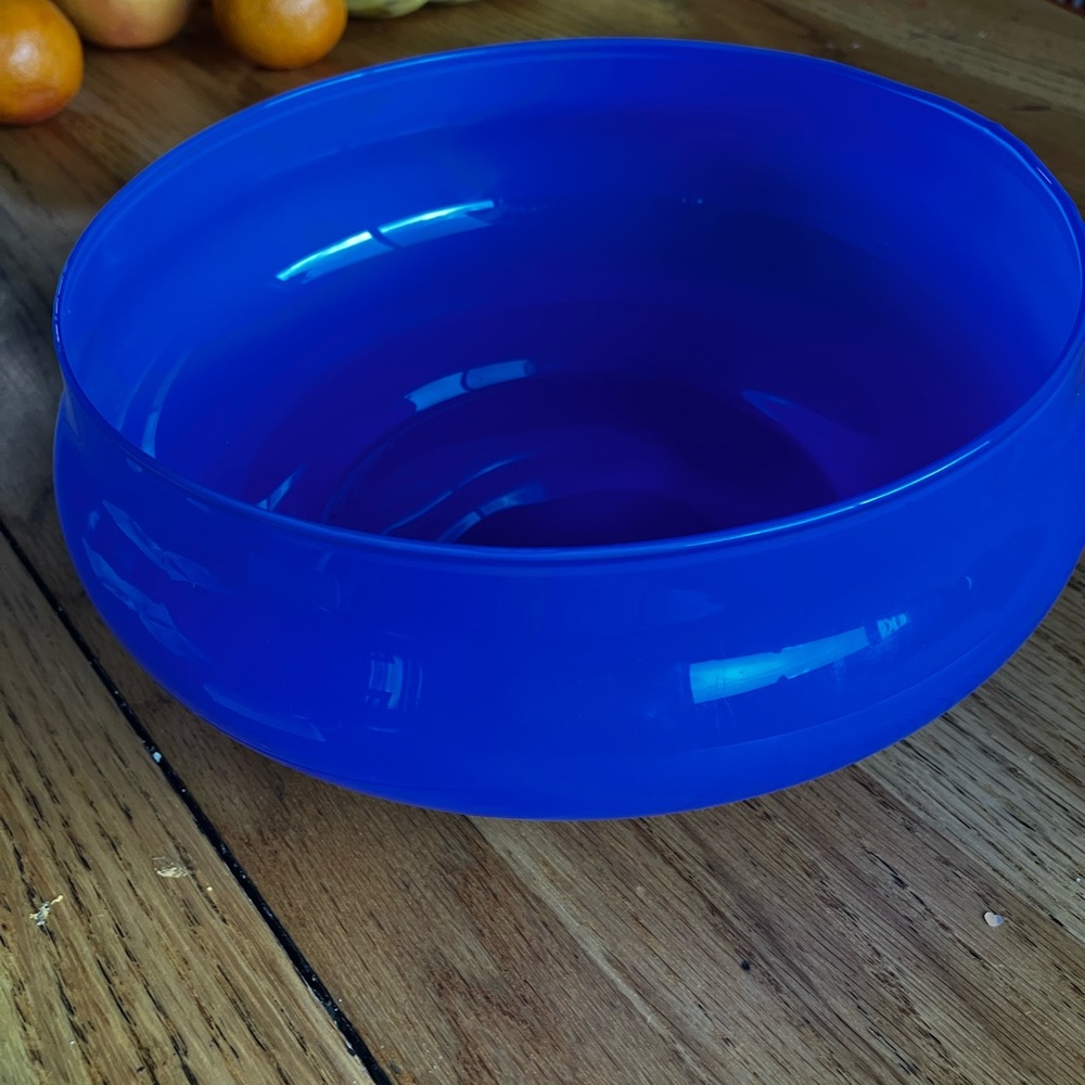 Gorgeous blown glass bowl